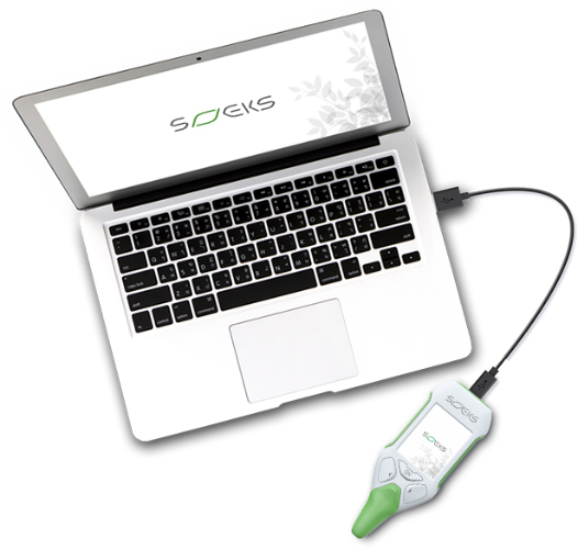 Предлагаемый аппарат поддерживает подключение к компьютеру через USB-шнур для сохранения статистики измерений