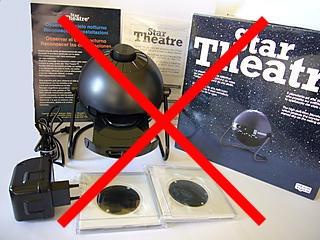 Корпус подделки имеет другой цвет и отличить её от оригинального планетария 'HomeStar Classic' можно даже по упаковке