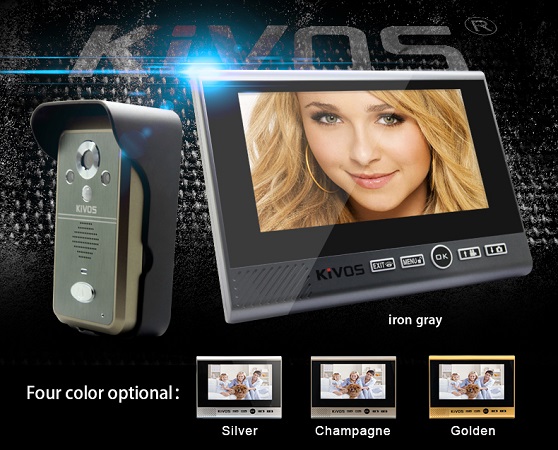Доступные варианты цветового оформления беспроводного видеодомофона KIVOS 700 (пожалуйста, уточняйте наличие конкретного цвета при оформлении заказа)