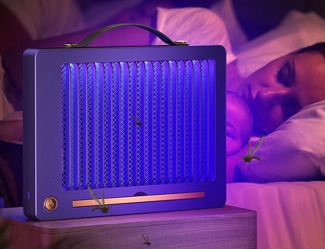 Инсектицидная лампа-ловушка комаров и насекомых LVPANZ 3W LED