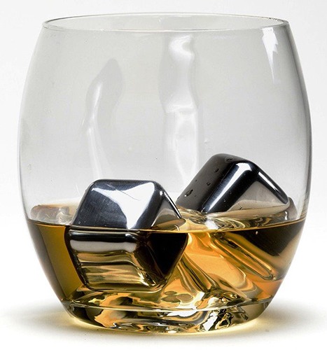 Стальные кубики для виски  "Whiskey Stones"