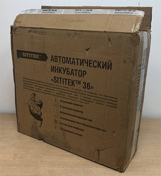 Уцененный автоматический инкубатор для яиц SITITEK 36
