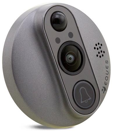 Камера видеоглазка базируется на 2-мегапиксельном CMOS сенсоре и имеет широкий угол обзора