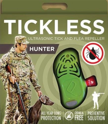 Ультразвуковой отпугиватель клещей  "Tickless Hunter (Human)" в упаковке