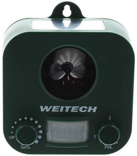 Отпугиватель Weitech WK0053 — эффективное решение проблемы с бродячими животными возле вашего дома, дачи, детской площадки, места отдыха и т.п.