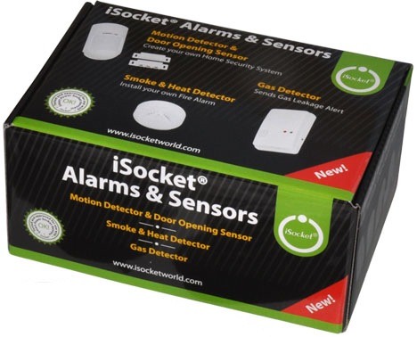 Вот в такой красочной упаковке поставляется набор iSocket Sensors Kit 3