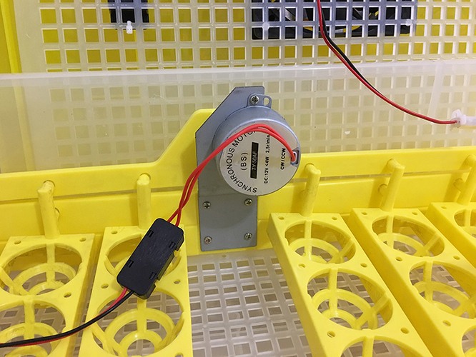 Современные датчики очень точно контролируют показатели температуры и влажности внутри инкубатора (нажмите на фото для увеличения)