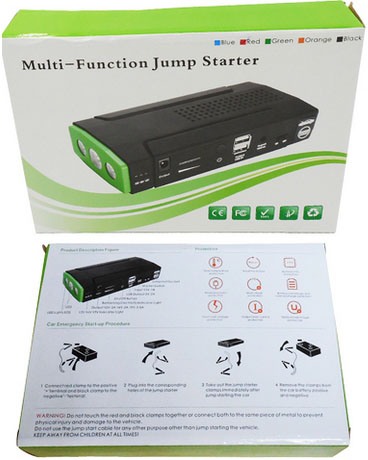 Упаковочная коробка пускозарядного устройства "JumpStarter A8"