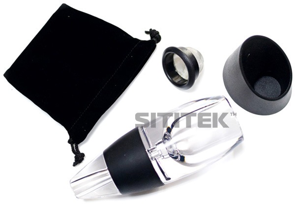 Комплект поставки аэратора для вина "Magic Decanter Mini" 