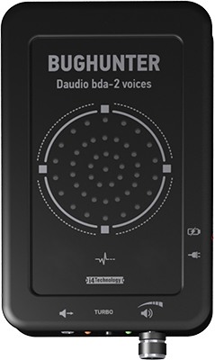 Стильный внешний вид и продуманный дизайн подтверждают статус подавителя прослушки "BugHunter DAudio bda-2 Voices", как устройства премиум-класса (нажмите для увеличения)