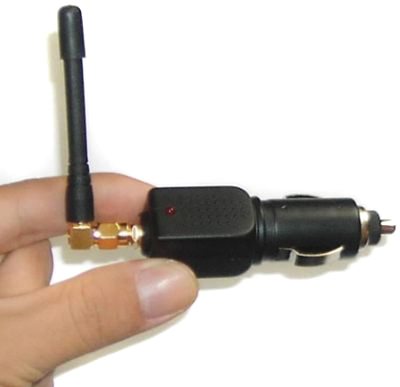 Автомобильный подавитель GPS сигнала "СТРАЖ GPS 1L Auto" обладает компактными размерами и оснащен встроенным светодиодом для контроля работы устройства 