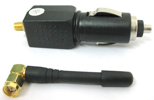 Для надежного подключения антенны в автомобильном подавителе GPS сигнала "СТРАЖ GPS 1L Auto" служит резьбовой коннектор