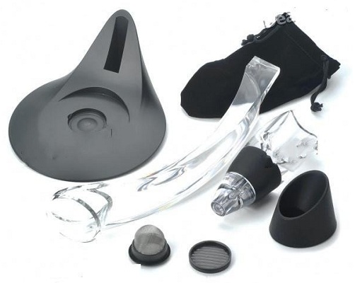 Аэратор для вина "Magic Decanter" в разобранном состоянии