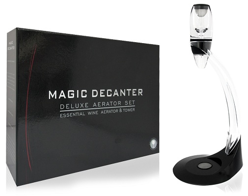 Аэратор для вина "Magic Decanter" поставляется в красивой подарочной упаковке