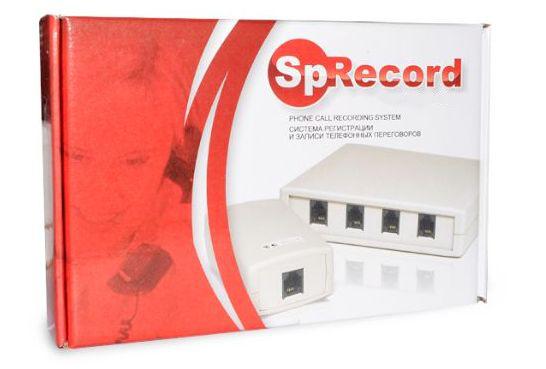 Комплектация системы записи телефонных разговоров SpyRecord A2