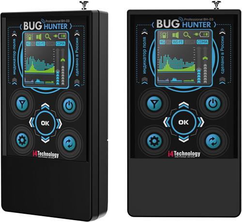 Дизайн детектора жучков "BugHunter Professional BH-03" соответствует современным требованиям 