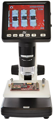 Цифровой микроскоп "Микрон LCD" (нажмите на фото для увеличения)