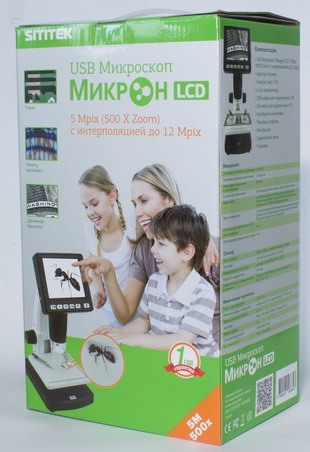 Упаковка микроскопа "Микрон LCD"