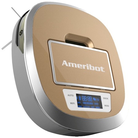Робот-пылесос "Ameribot 720" работает без подзарядки 120 минут