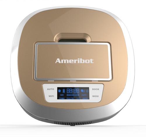 Робот-пылесос "Ameribot 720" выполнен в корпусе особой формы 