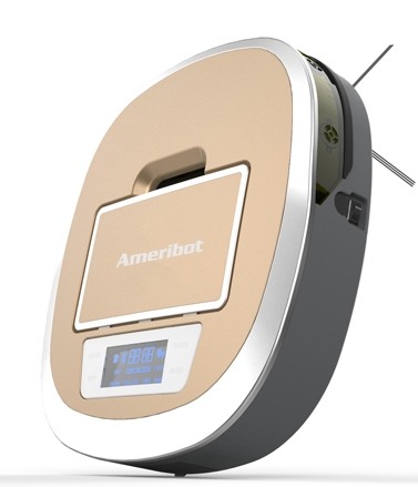 Высота робота-пылесоса "Ameribot 720" всего 8,7 см 
