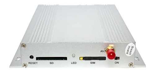 Боковая панель сигнализации "STRAZH SOKOL MMS PRO" центрального блока с разъемами для SIM-карты и флеш-памяти 