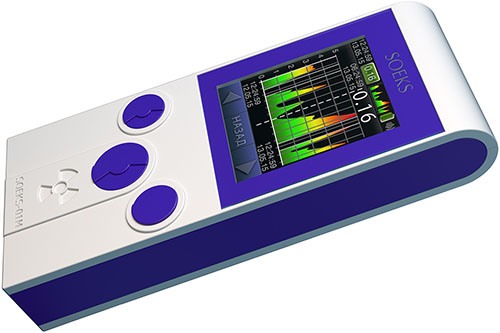 Дозиметр "СОЭКС 01М" Прайм отличается компактностью, его габариты и форм-фактор позволяют носить аппарат в кармане без какого-либо дискомфорта (нажмите для увеличения)