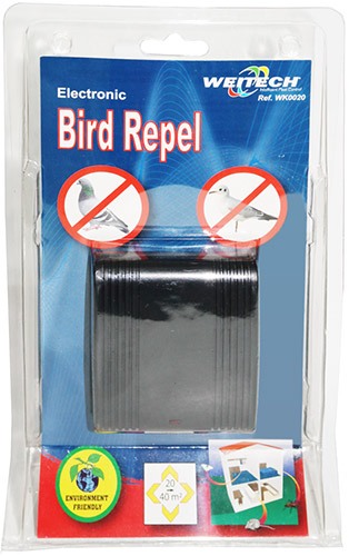 Упаковка отпугивателя птиц "Weitech WK0020" (нажмите на изображение, чтобы увеличить)