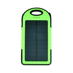 Портативное зарядное устройство на солнечных батареях "SITITEK Sun-Battery SC-10" 5000 mAh с повышенной защитой от ударов и пыли