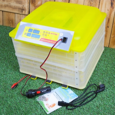 Автоматический инкубатор для яиц "SITITEK 96" с металлическим ТЭНом