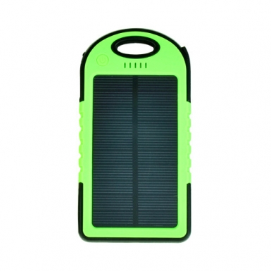 Портативное зарядное устройство на солнечных батареях "SITITEK Sun-Battery SC-10" 5000 mAh с повышенной защитой от ударов и пыли