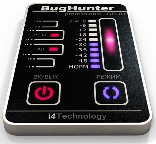 Детектор жучков BugHunter CR-01 "Карточка"