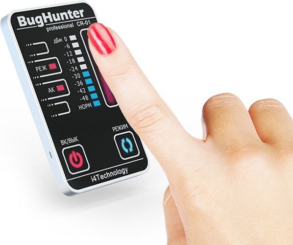 Детектор жучков BugHunter CR-01 "Карточка"