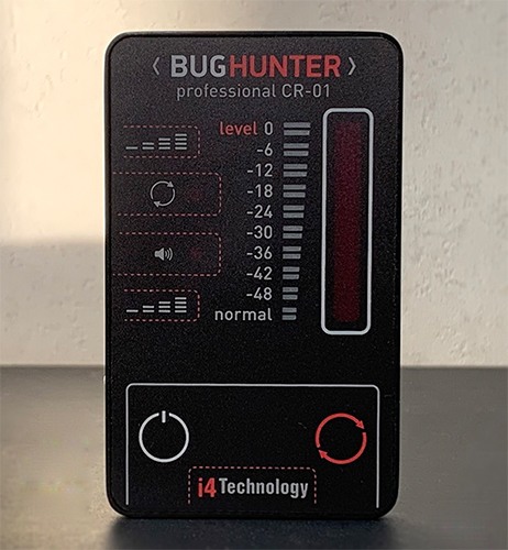 Профессиональный детектор жучков BugHunter CR-01 Карточка