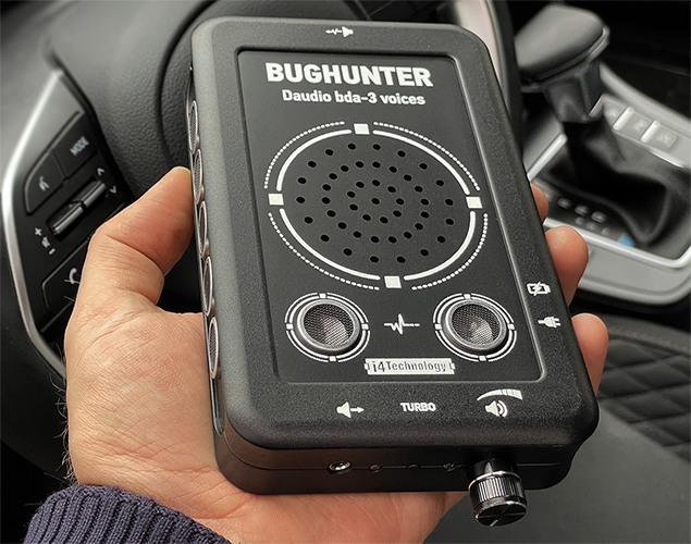 Подавитель микрофонов, подслушивающих устройств и диктофонов BugHunter DAudio bda-3 Voices