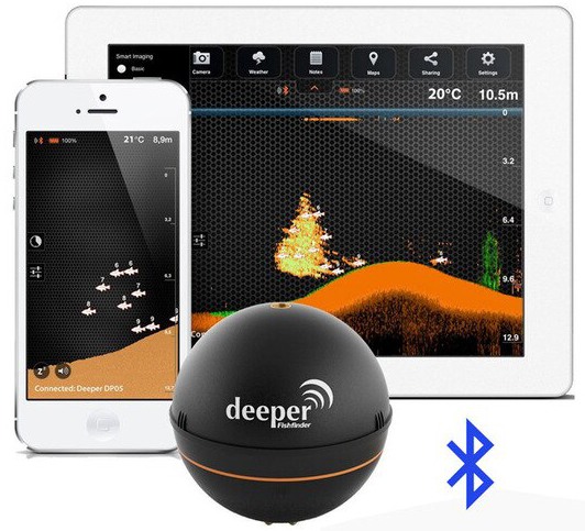 Эхолот "Deeper Smart Fishfinder" для Android и iOS