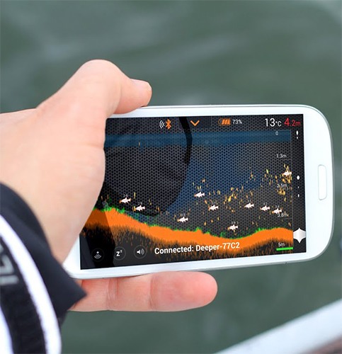 Эхолот "Deeper Smart Fishfinder" для Android и iOS