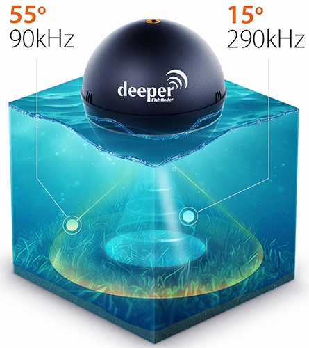 Эхолот "Deeper Smart Fishfinder" для Android и iOS