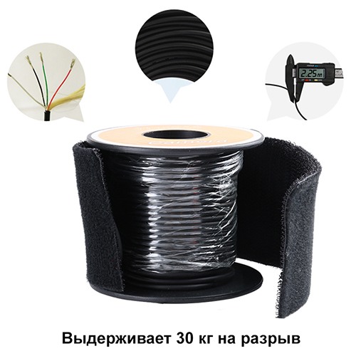 Видеокамера для рыбалки "SyanSpan F01" с кабелем 15 м на катушке