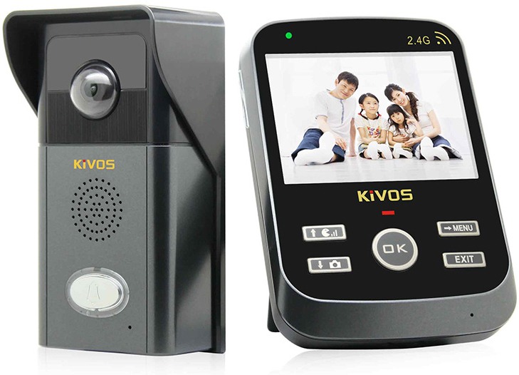 KIVOS 303 — доступный беспроводной видеодомофон, который отлично справляется со всеми основными функциями