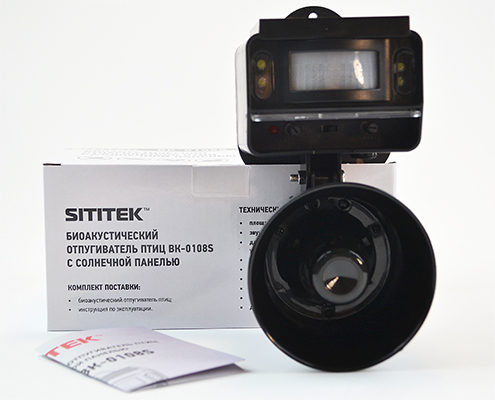 Биоакустический отпугиватель птиц SITITEK ВК-0108S