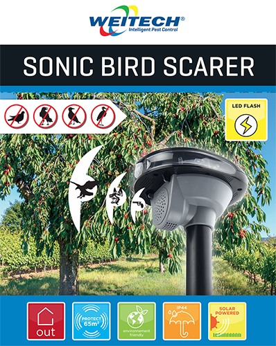 The sonic bird repeller Weitech WK-0025