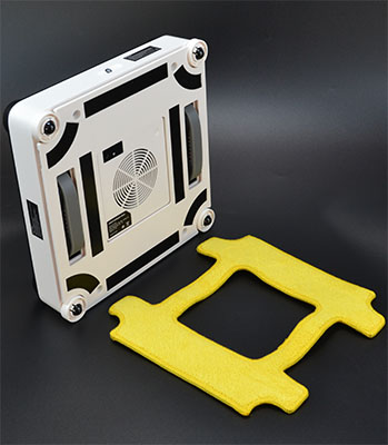 Мягкие чистящие насадки робота-мойщика "SITITEK Cube" чистят до блеска!