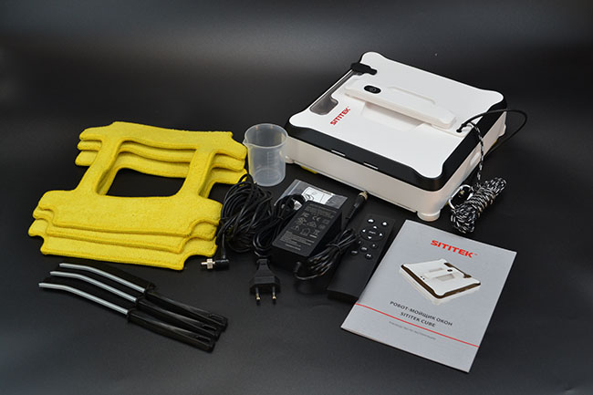 Комплект поставки робота-мойщика окон "SITITEK WC25"