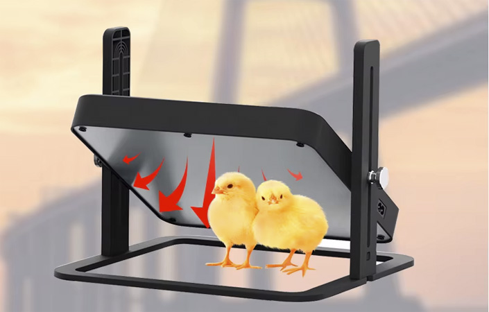 Нагревательная пластина Wonegg 13W разработана специально для обогрева птенцов с первых дней жизни