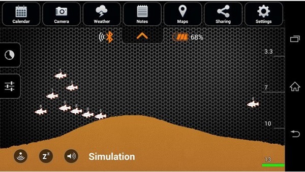 Эхолот "Deeper Smart Fishfinder" позволяет получать максимальное представление о происходящем под водой