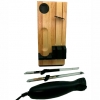 Нож электрический кухонный "E-Knife Wood" с 2-мя наборами лезвий