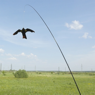 Динамический отпугиватель птиц "SITITEK ХИЩНИК" с телескопическим флагштоком