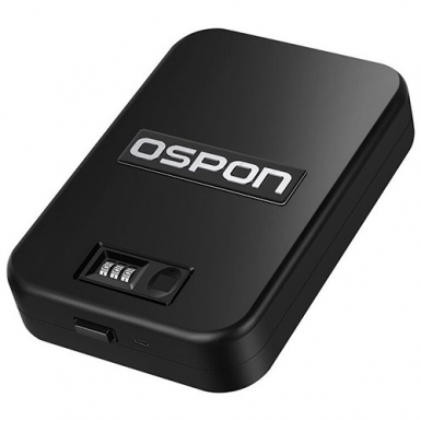 Портативный кэшбокс со сканером отпечатка пальца "Ospon 300FC"